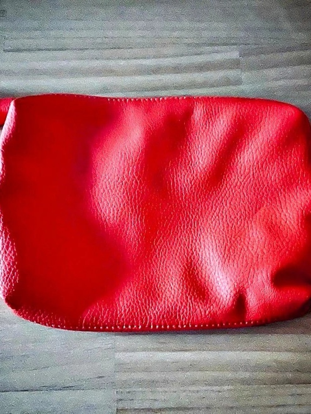 Street Level Coral Vegan Wristlet Clutch - Vacation, Resort, Evening, Cocktails!